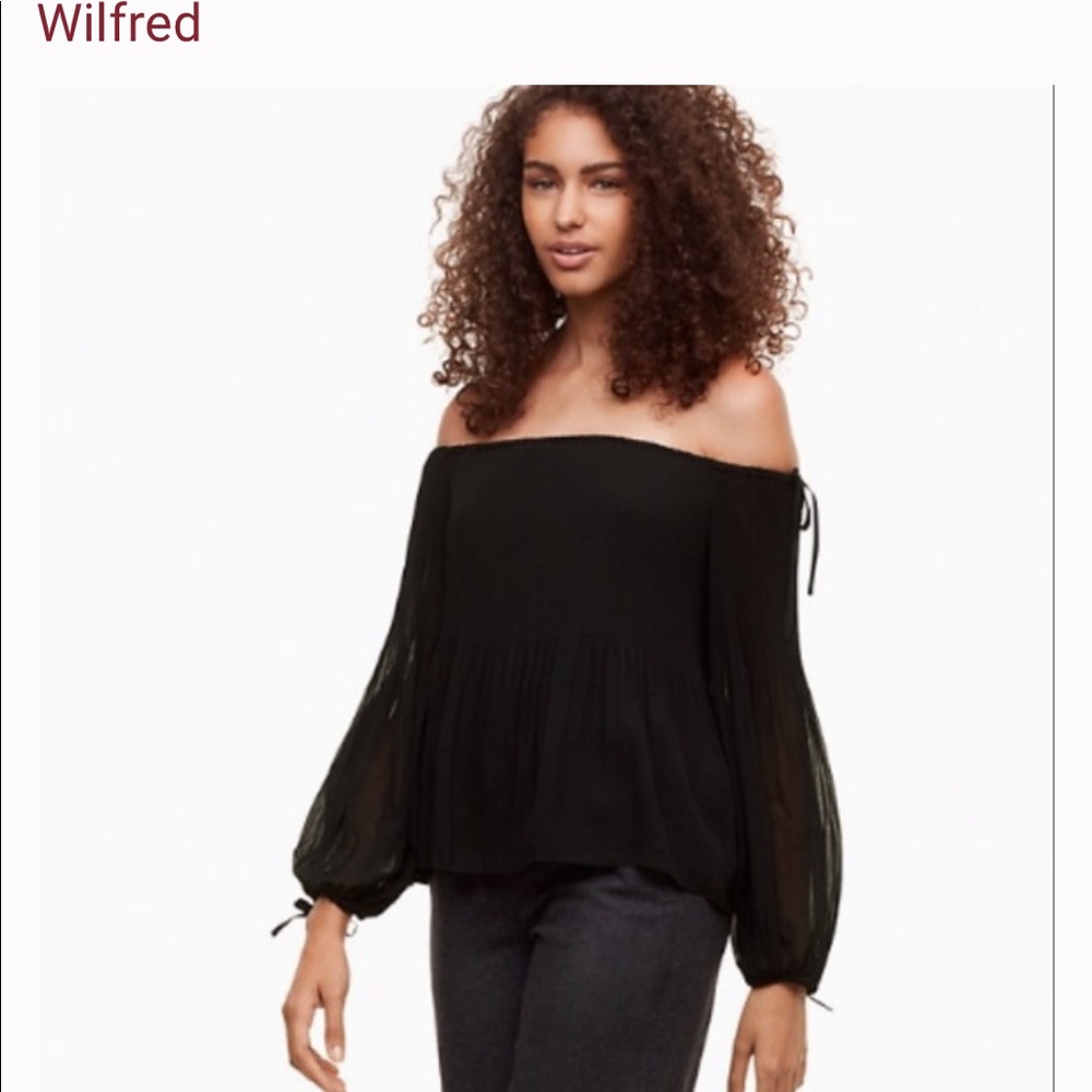Wilfred Talence Blouse Black